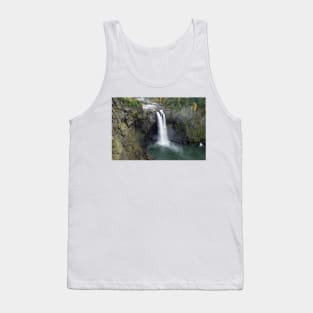 Snoqualmie Falls in Autumn Tank Top